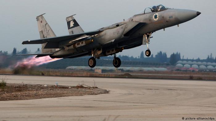 حمله هواپیمای جنگنده اسرائیل به مواضع ارتش سوریه