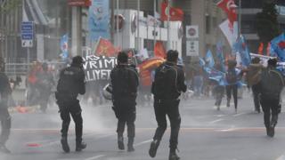 بیش از 200 نفر در تظاهرات روز کارگر در استانبول بازداشت شدند