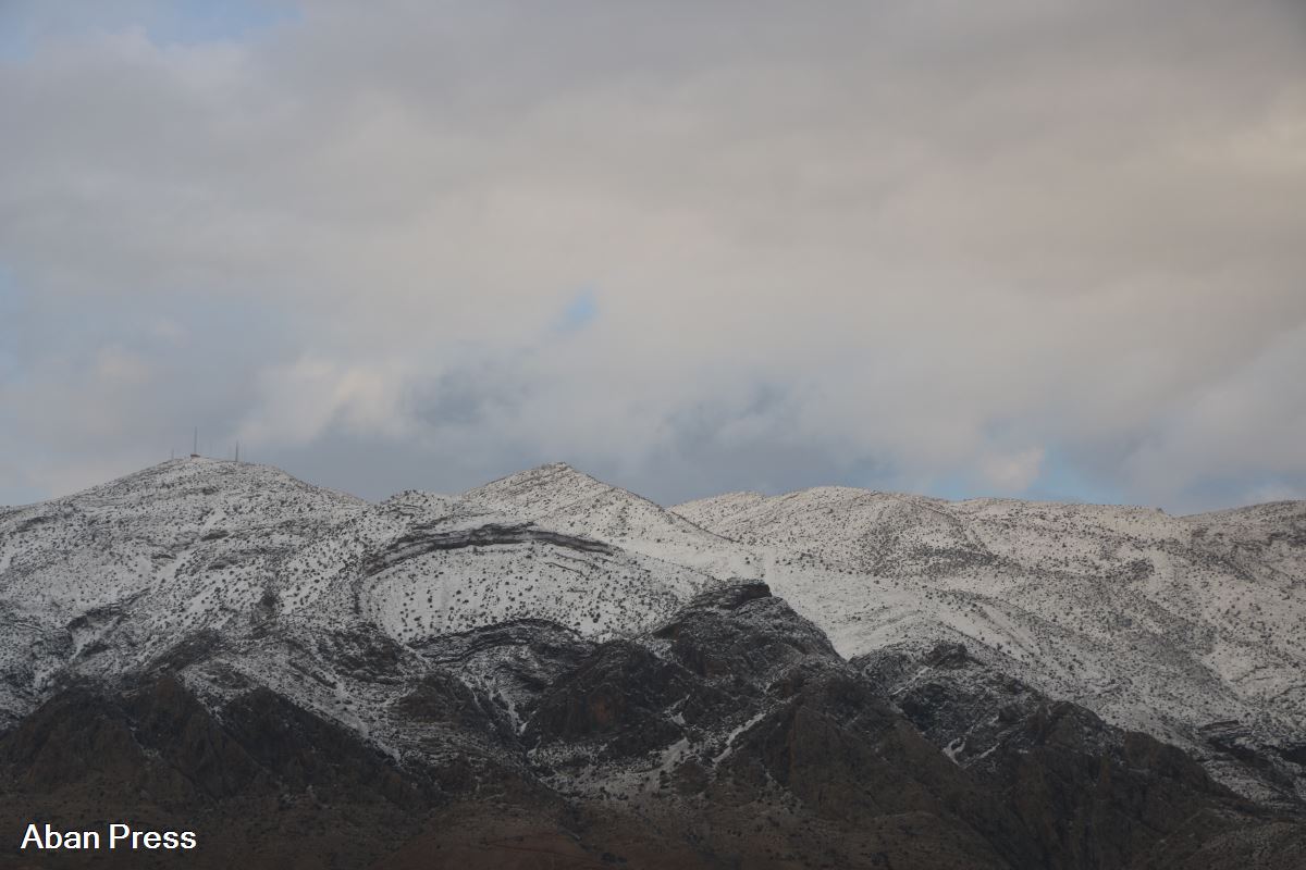 آلبوم عکس؛ بارش برف در ارتفاعات شمال غرب شیراز