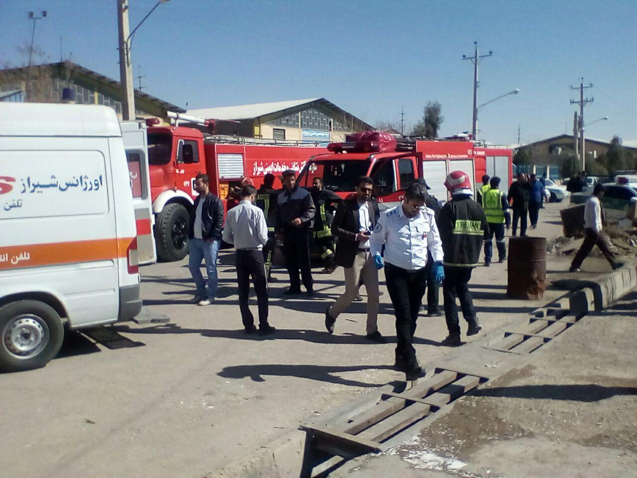 دو کشته و دو مصدم بر اثر انفجار دیگ بخار در شهرک صنعتی شیراز