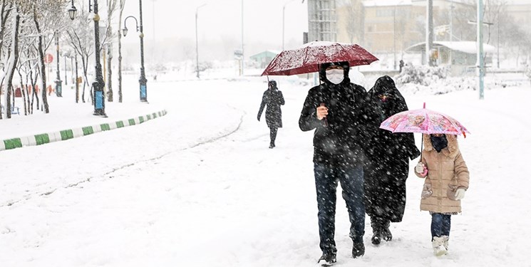 بارش برف و باران و وزش باد شدید در بیشتر مناطق کشور