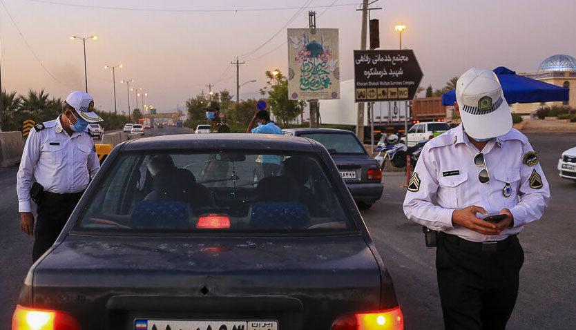 ۲۵۰ خودروی غیربومی در ورودی‌های شیراز جریمه شدند