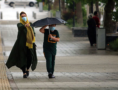 بارش رگبار بهاری فارس را فرا می گیرد؛ هشدار سطح زرد