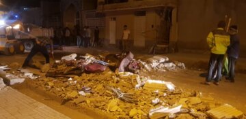 نشتی گازعلت تخریب ساختمان یک مسجد در لارستان فارس اعلام شد