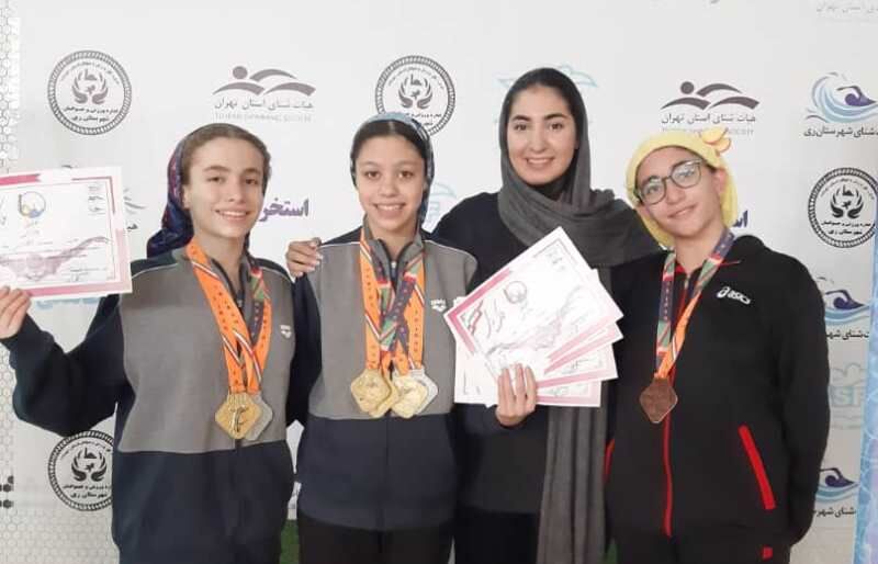 مربی تیم شنای دختران فارس: قهرمان ایران شدیم، دریغ از یک تشکر ساده