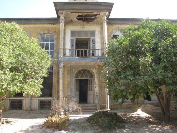 خانه تاریخی برکت در شیراز در حال مرمت است