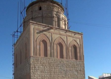 مرمت بقعه شیخ محمد ابونجم در مجموعه تاریخی سرای شمسیه خُنج