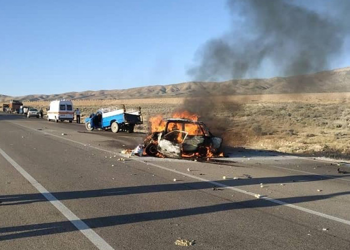 ابراز نگرانی از حوادث رانندگی منجر به آتش‌سوزی در شیراز