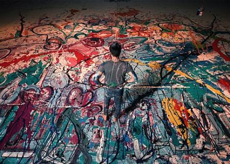 ساشا جفری و آفرینش بزرگترین اثر نقاشی جهان در دبی