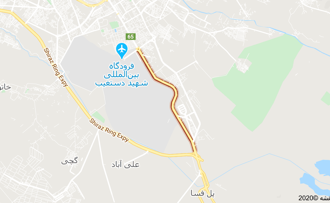مصدوم‌شدن ۱۰ نفر بر اثر تصادف ۲ اتوبوس در شیراز