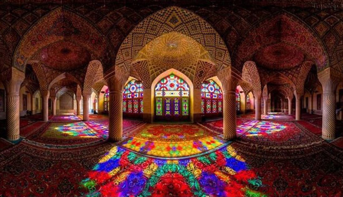مرمت درهای مسجد نصیرالملک شیراز