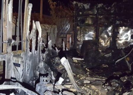 مرگ کودک ۹ ساله بر اثر آتش‌زدن خانه در یکی از روستاهای شیراز