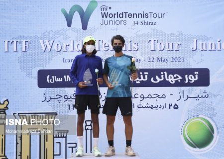 پایان رقابت های تنیس جهانی سطح ۴ جوانان در شیراز