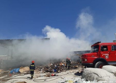 چندین آتش‌سوزی روز ۴ تیر در شیراز رخ داد