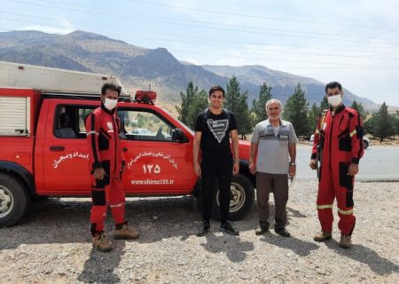 نجات دو کوهنورد در ارتفاعات دراک