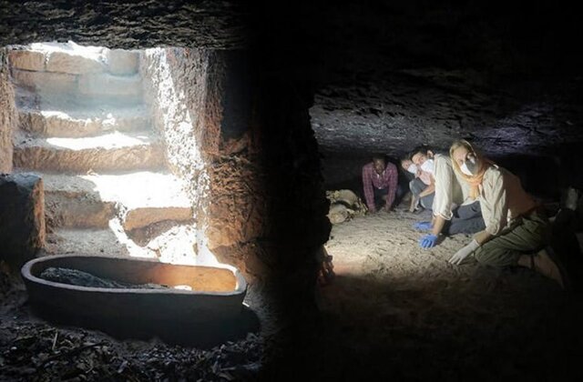 کشف مقبره ۲۰ مومیایی در مصر