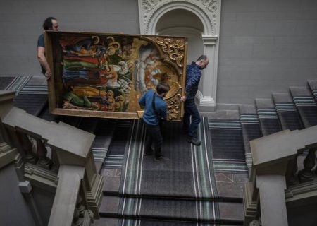 تلاش بزرگترین موزه هنر اوکراین برای حفاظت از آثار