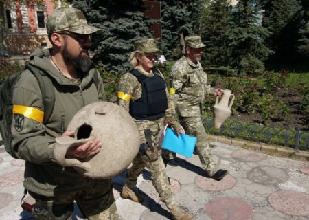 کشف تاریخی سربازان اوکراینی