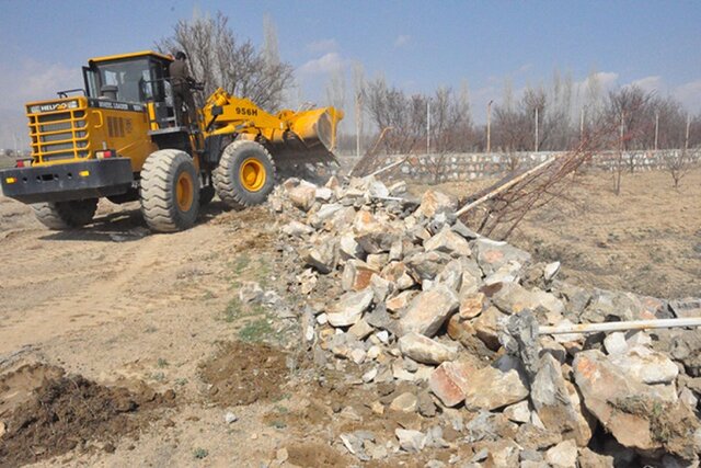 رفع تصرف از ۵۰ هکتار اراضی ملی در شیراز