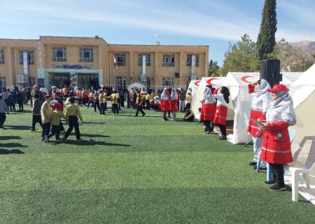 برگزاری مانور زلزله در مدارس فارس