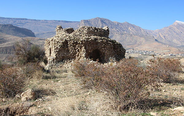 حفاری غیرمجاز در یک آتشکده ساسانی فارس