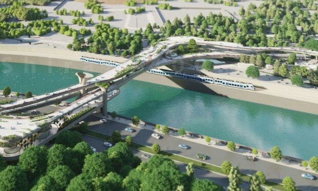 پل طبیعت در شیراز ساخته می‌شود