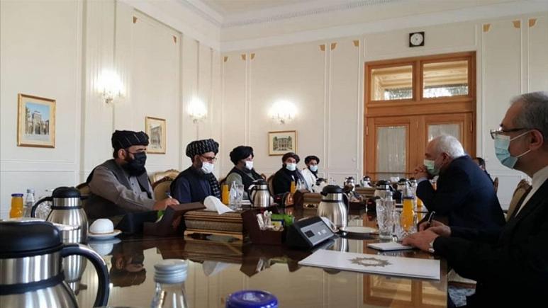 مذاکرات همزمان طالبان در تهران و مسکو؛ ظریف: حامی ایده تشکیل حکومتی همه شمول در افغانستان هستیم