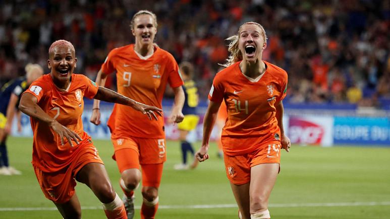 هلند برای اولین بار به فینال جام جهانی فوتبال زنان رسید