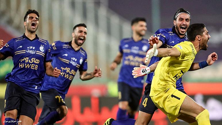 گام آبی‌های پایتخت به سمت قهرمانی جام حذفی؛ پرسپولیس دربی را به استقلال باخت