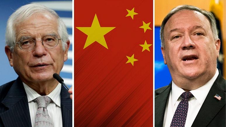 توافق بورل و پمپئو؛ گفت‌وگوهای اروپایی- آمریکایی درباره چین آغاز می‌شود