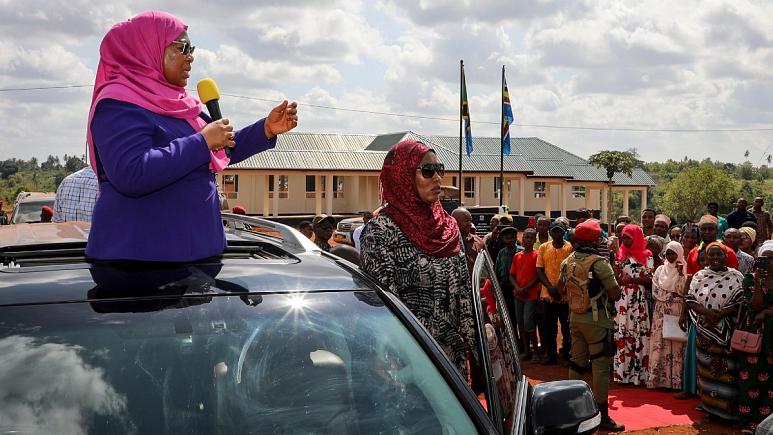 نخستین زن در تاریخ تانزانیا به عنوان رئیس جمهوری سوگند یاد کرد