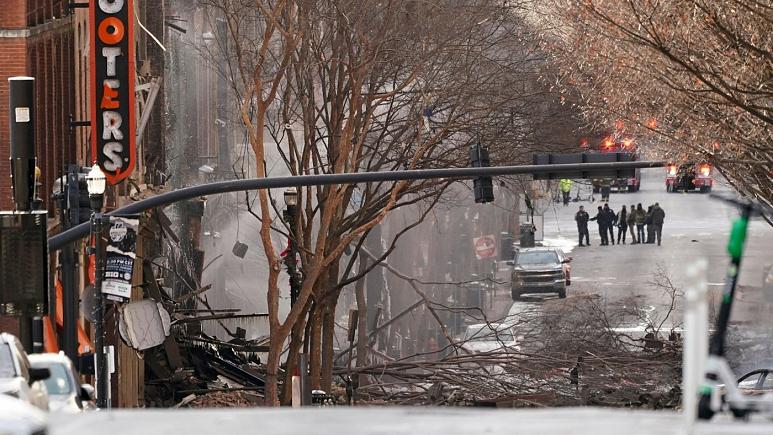 انفجاری قوی مرکز شهر نشویل آمریکا را لرزاند؛ اف‌بی‌ای وارد عمل شد