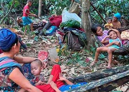 بحران میانمار؛ هزاران شهروند از بیم حملات هوایی آواره شدند