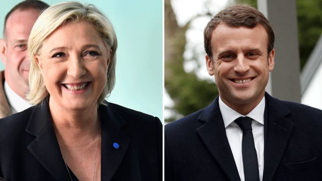 انتخابات فرانسه؛ مکرون و لوپن برنده دور اول شدند
