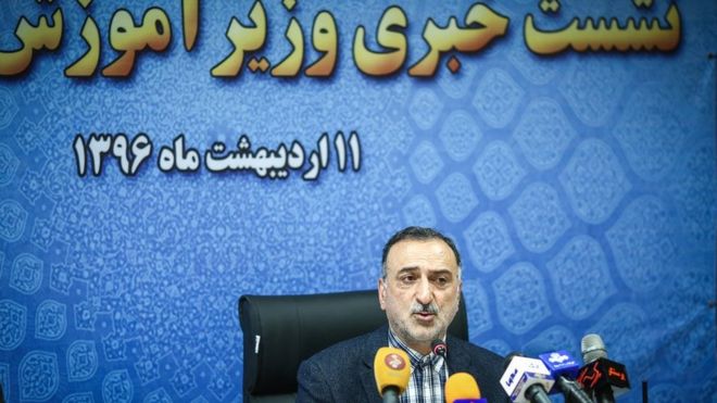 دستور «پیگیری فوری» پرونده وزیر آموزش و پرورش در مجلس ایران