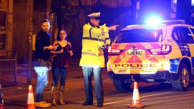 19 کشته و 59 زخمی در انفجار کنسرت منچستر بریتانیا