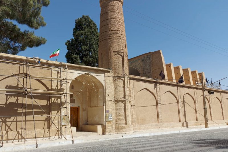 مرمت مسجد جامع کبیر نی‌ریز فارس آغاز شد