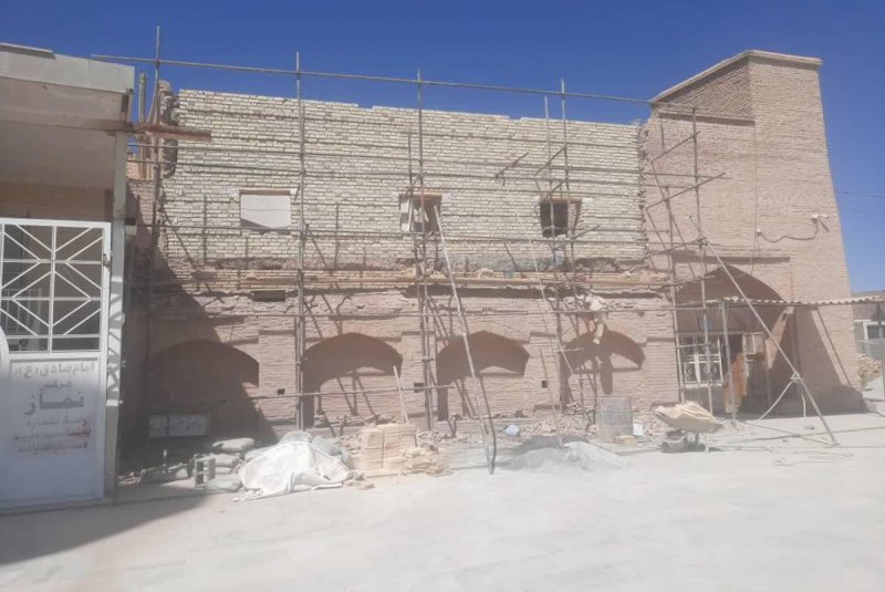 مرمت مسجد جامع سوریان در استان فارس