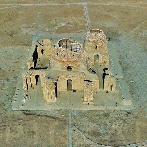 ساماندهی کاخ ساسانی سروستان فارس