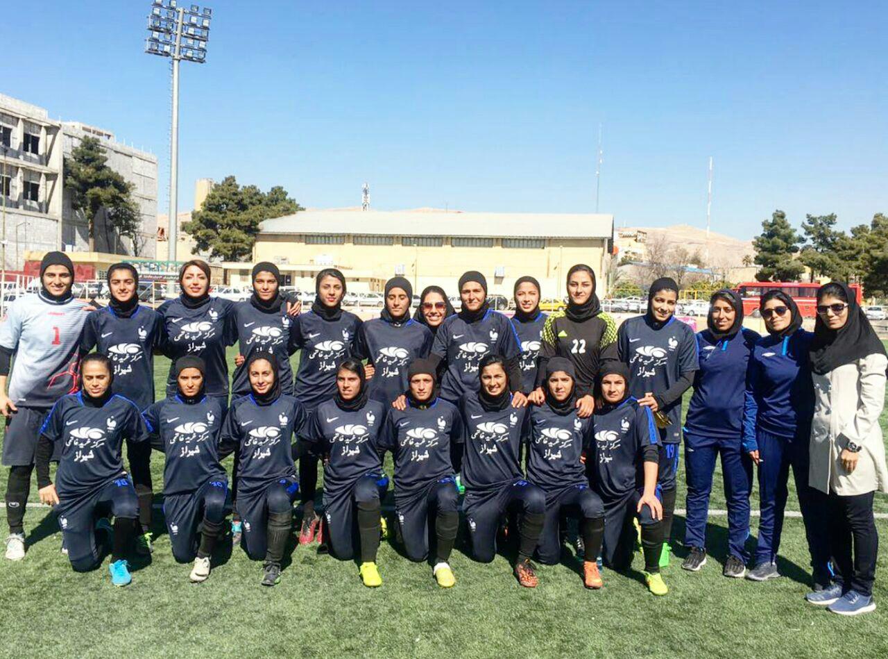 لیگ فوتبال بانوان؛ پیروزی تیم بانوان شیراز در برابر تیم بوشهر