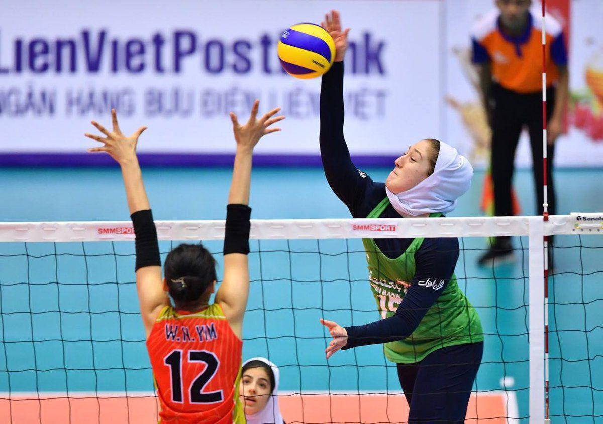 اولین پیروزی تیم والیبال دختران نوجوان ایران در مسابقات قهرمانی آسیا