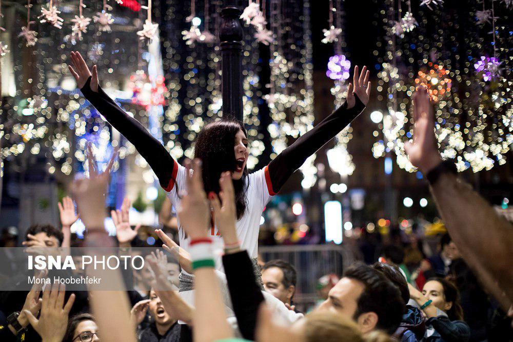 عکس‌های ایسنا از طرفداران تیم ملی ایران در جام جهانی فوتبال