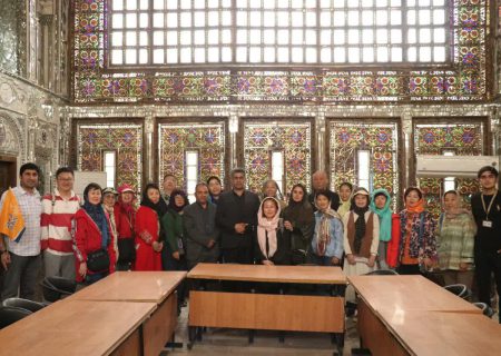 گردشگران چین از بناهای تاریخی شیراز بازدید کردند
