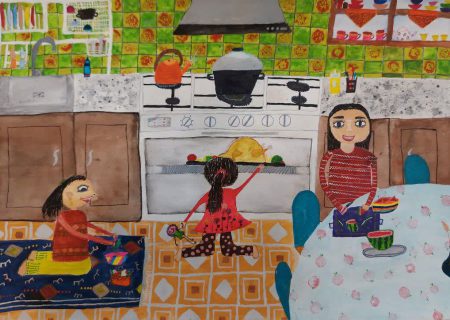 درخشش ۲ کودک از فارس در مسابقه بین‌المللی نقاشی کودکان ژاپن