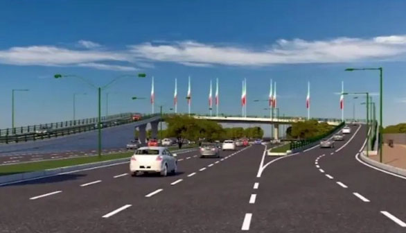 پل تقاطع بلوار چمران-نیایش شیراز به زودی افتتاح می‌شود