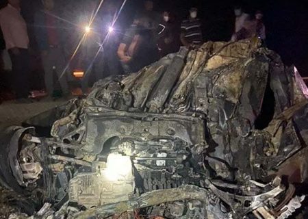 واژگونی خودرو در جاده جهرم-شیراز؛ ۸ تبعه افغان جان باختند